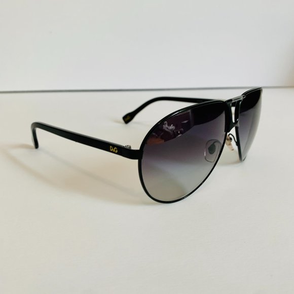 DOLCE & GABBANA AVIATOR SUNGLASSES 60MM - Picture 3 of 10